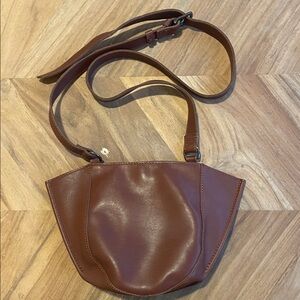 Able Rich Brown Crossbody Bag